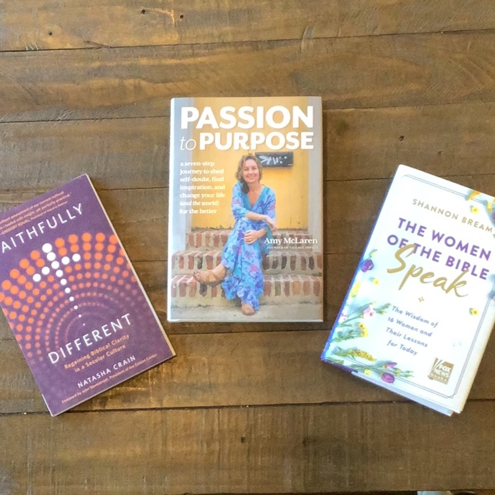 Bundle of 3 NEW Inspirational/Faith Based Books
